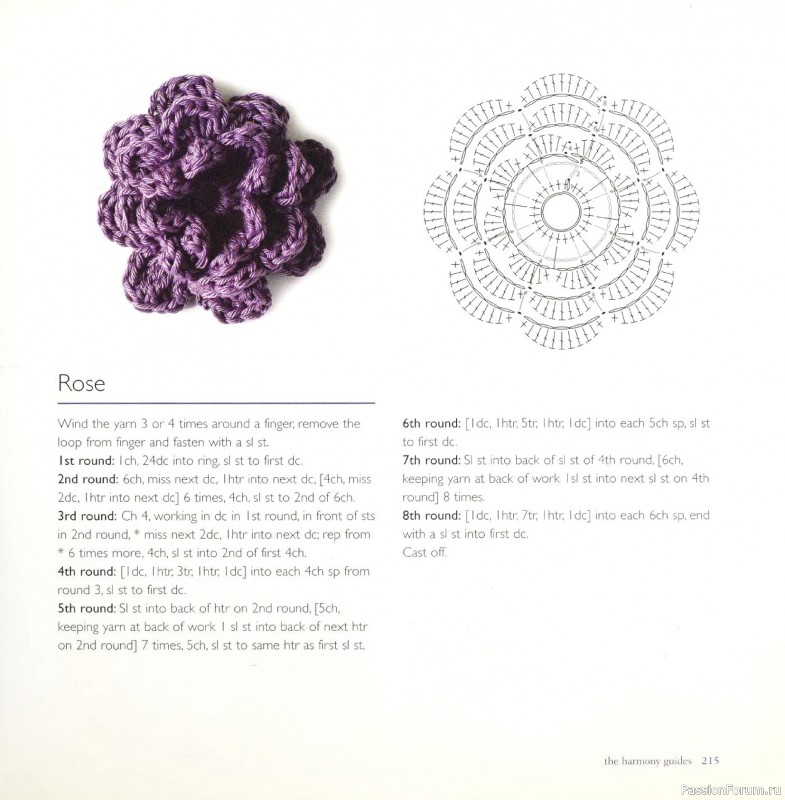 Вязаные проекты в книге &laquo;Crochet Stitch Motifs&raquo;. Продолжение