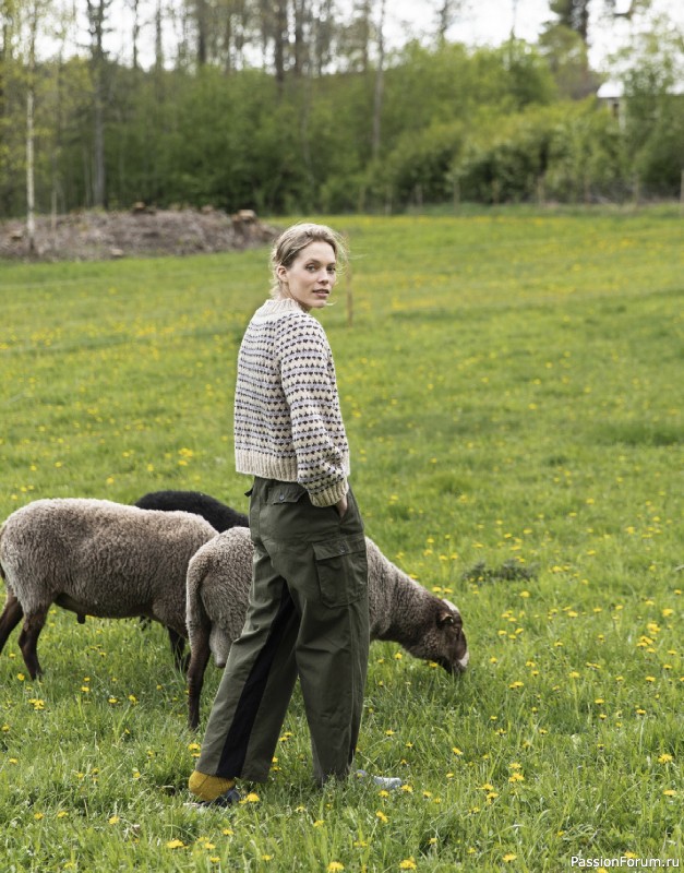 Вязаные проекты в книге &laquo;Tukubook&raquo;.