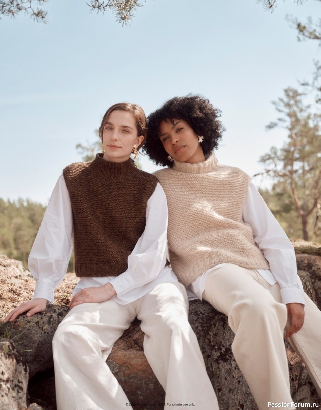 Вязаные проекты в журнале &laquo;Laine Nordic Knits 2024&raquo;