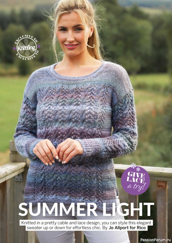 Вязаные проекты в журнале «Simply Knitting №278 2026»