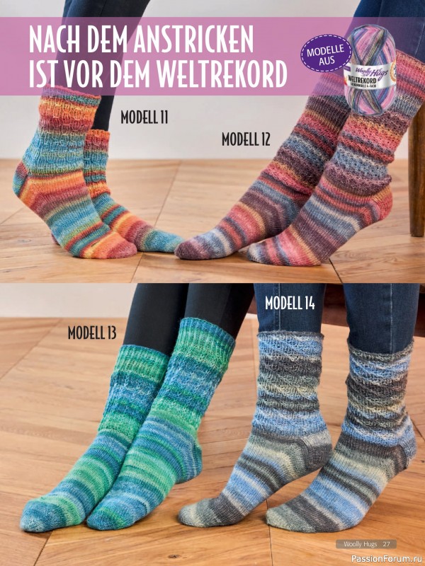 Вязаные проекты в журнале &laquo;Woolly Hugs Maschenwelt №4 2026&raquo;