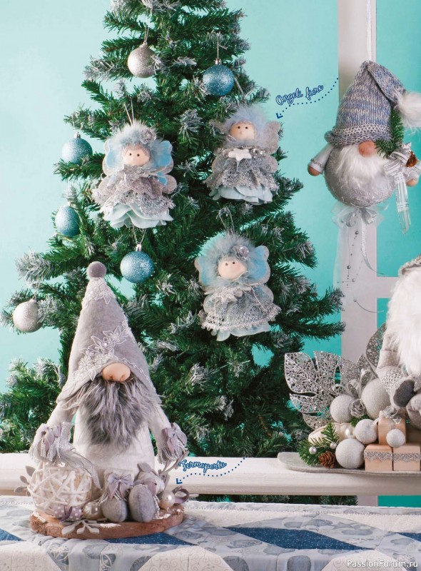 Коллекция проектов для рукодельниц в журнале «I Love Cucito Speciale №6 2025-2026 Natale»