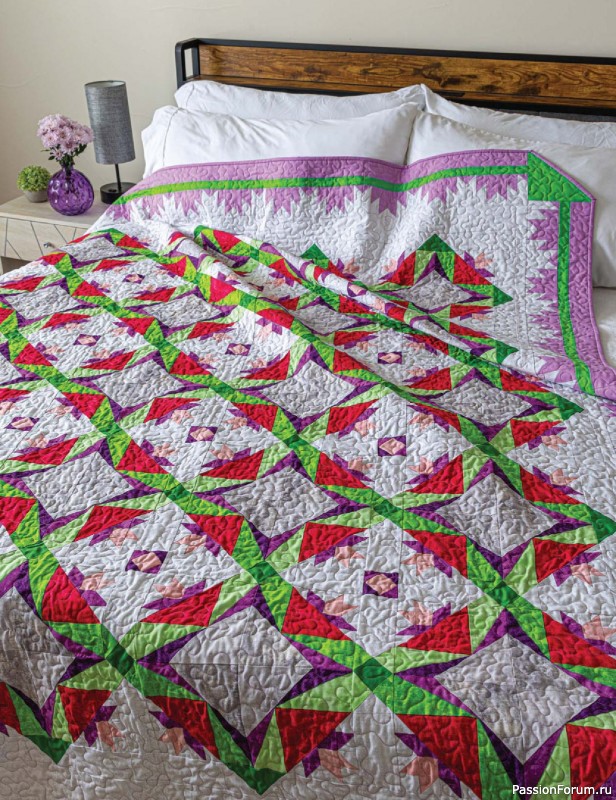 Коллекция проектов для рукодельниц в журнале «Love of Quilting - Summer 2026»