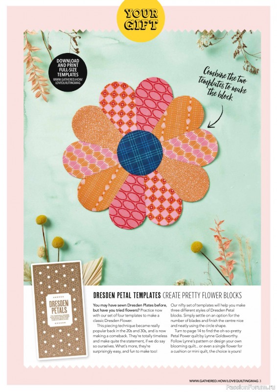 Коллекция проектов для рукодельниц в журнале &laquo;Love Patchwork & Quilting №159 2026&raquo;