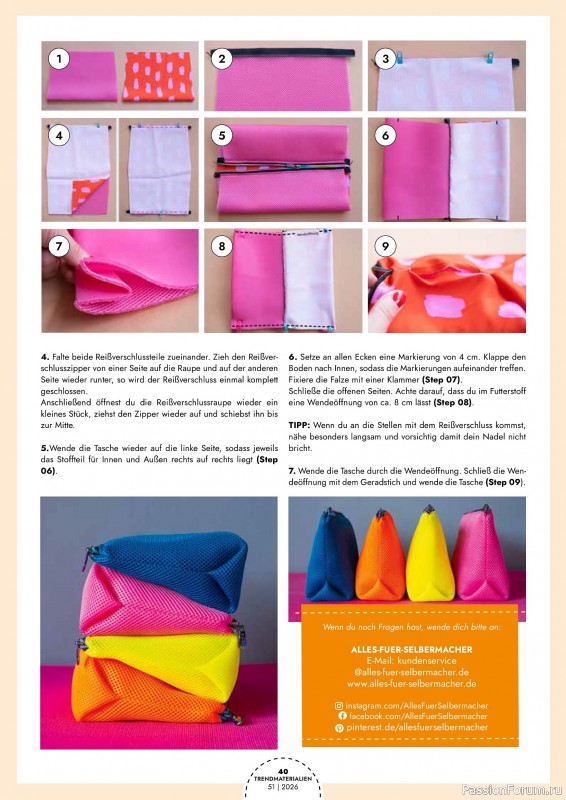 Коллекция проектов для рукодельниц в журнале &laquo;Patchwork Magazin Spezial №51 2026&raquo;