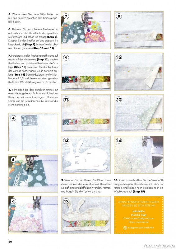 Коллекция проектов для рукодельниц в журнале «Patchwork & Nähen №2 2026»