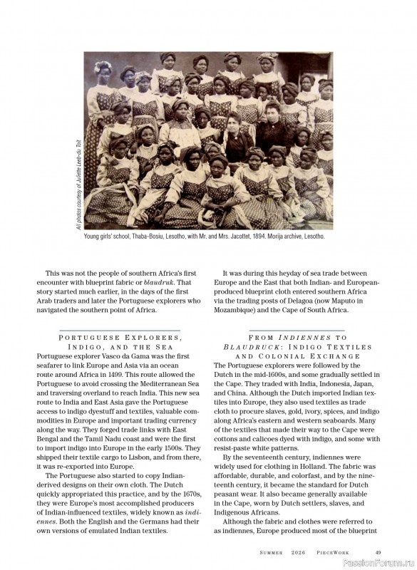 Коллекция проектов для рукодельниц в журнале «PieceWork - Summer 2026»