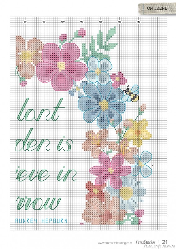 Коллекция вышивки крестиком в журнале «CrossStitcher №381 2022»