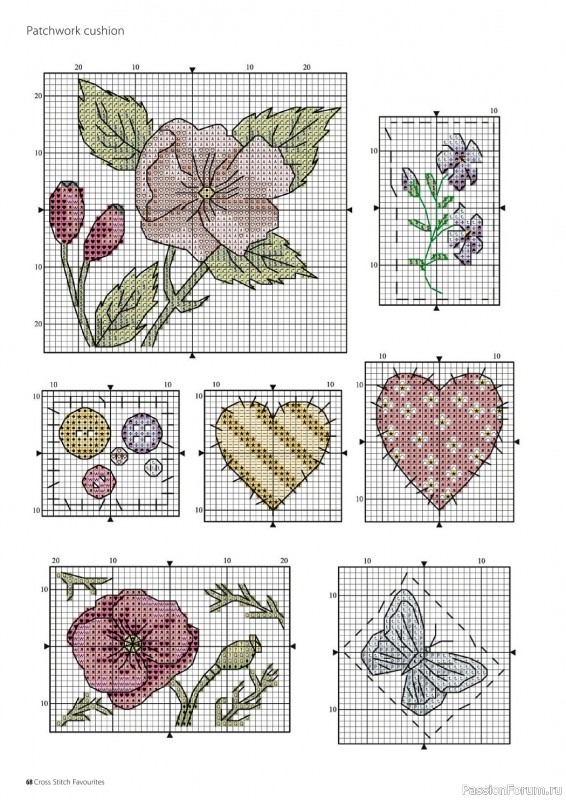 Коллекция вышивки в журнале «Cross Stitch Favourites - Spring 2023»