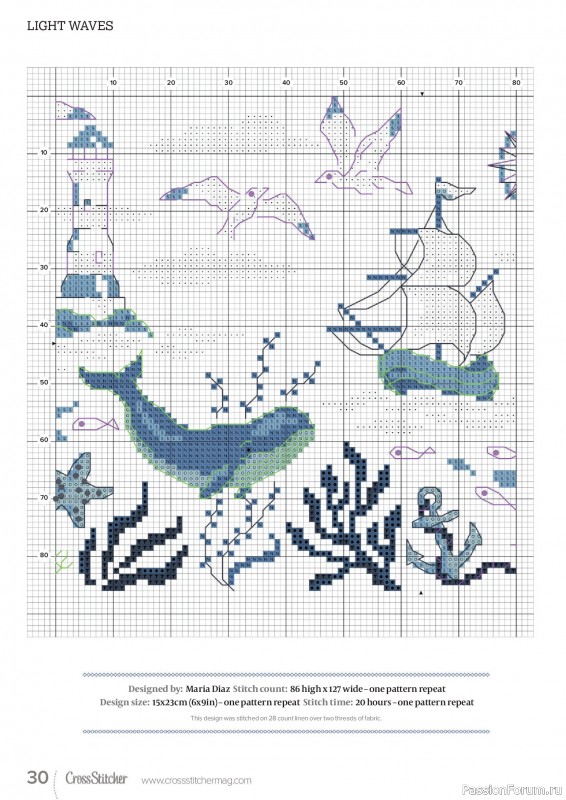 Коллекция вышивки в журнале «CrossStitcher №407 2024»