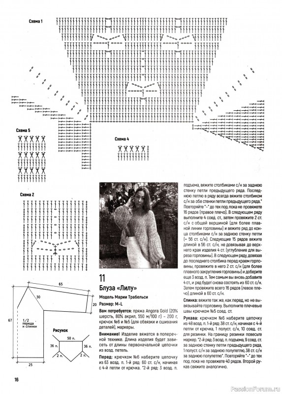 Вязаные модели в журнале «Вяжем Крючком №10 2025»