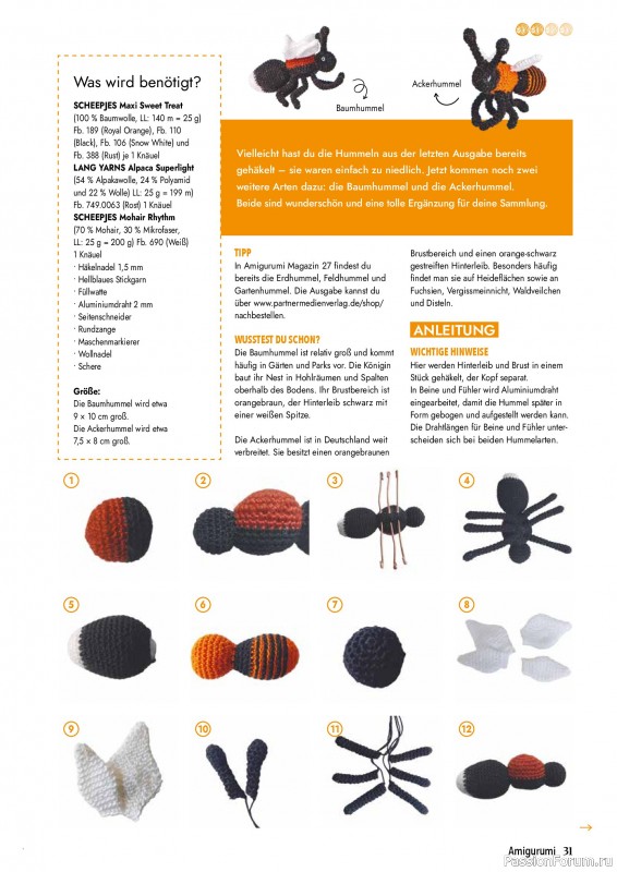 Вязаные проекты крючком в журнале «Amigurumi Magazin №28 2026»