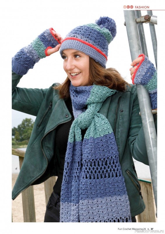 Вязаные проекты крючком в журнале «Fun Crochet Magazine №25 2025»