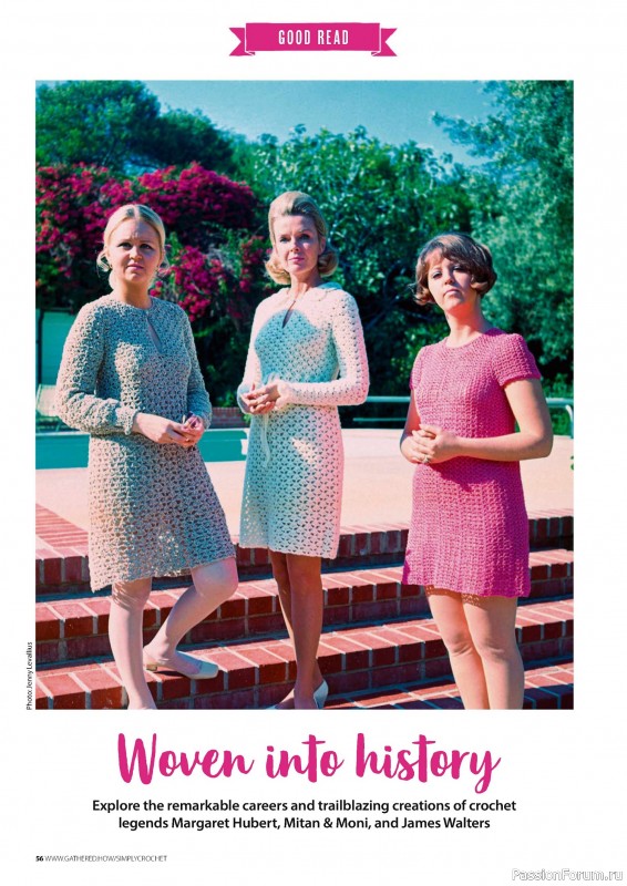 Вязаные проекты крючком в журнале «Simply Crochet №153 2024»