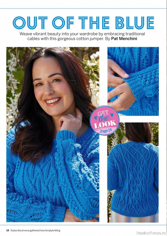 Вязаные проекты крючком в журнале «Simply Knitting №268 2025»