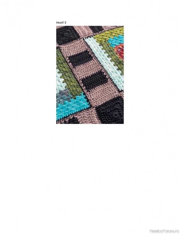 Вязаные проекты в книге «Crochet Modular Blankets»