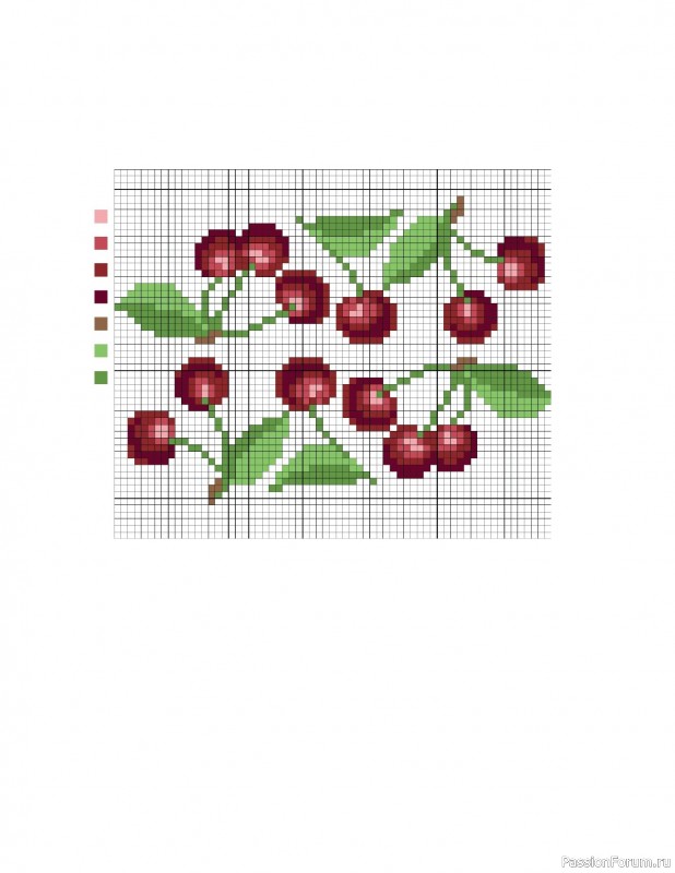 Вязаные проекты в книге &laquo;Вышиваем крестом скатерти, салфетки, рушники&raquo;. Часть 2