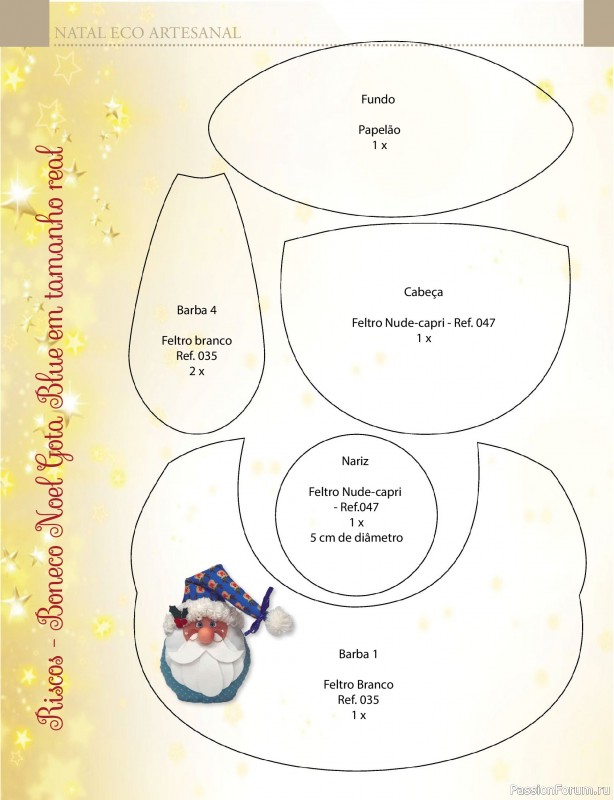 Вязаные проекты в журнале &laquo;Arte & Sustentabilidade Ed.57 Natal Eco Artesanal&raquo;