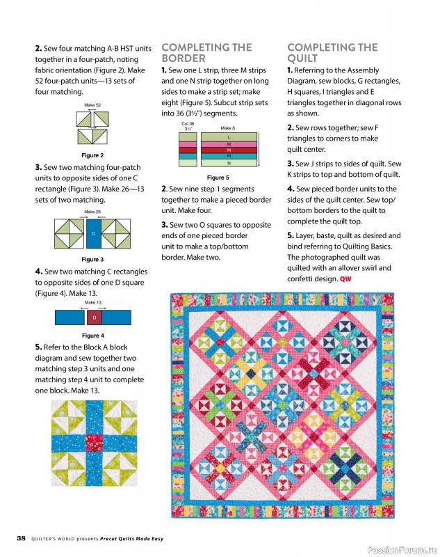 Коллекция проектов для рукодельниц в журнале &laquo;Quilter's World Specials - Late Spring 2026&raquo;