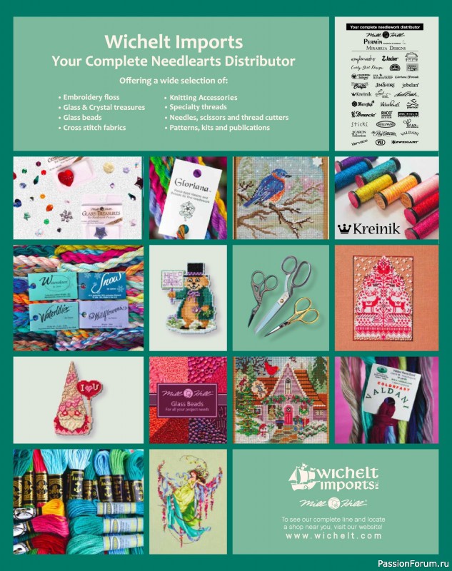 Коллекция проектов для рукодельниц в журнале «Quilter's World - Spring 2026»