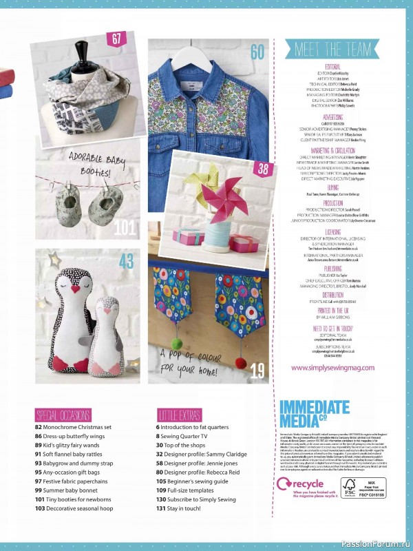 Коллекция проектов для рукодельниц в журнале «Simply Sewing Special 2026».