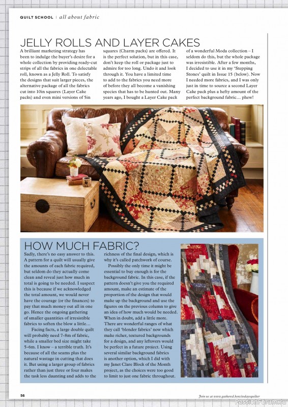 Коллекция проектов для рукодельниц в журнале &laquo;Todays Quilter №139 2026&raquo;