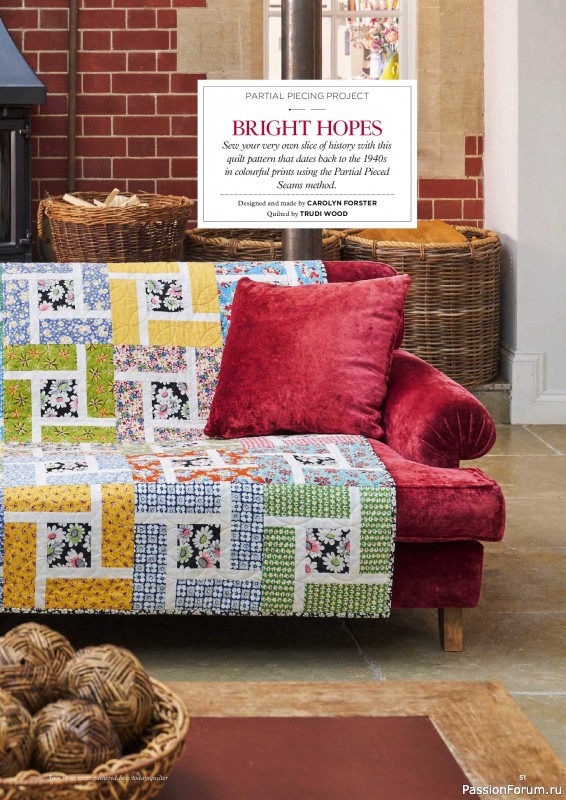 Коллекция проектов для рукодельниц в журнале &laquo;Todays Quilter №140 2026&raquo;