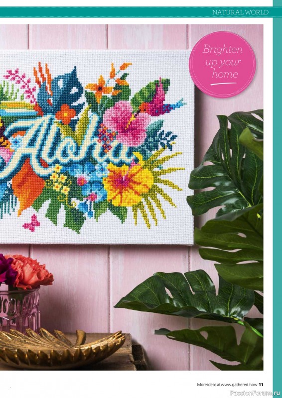 Коллекция вышивки в журнале «Ultimate CrossStitch Collection - Contemporary 2026»
