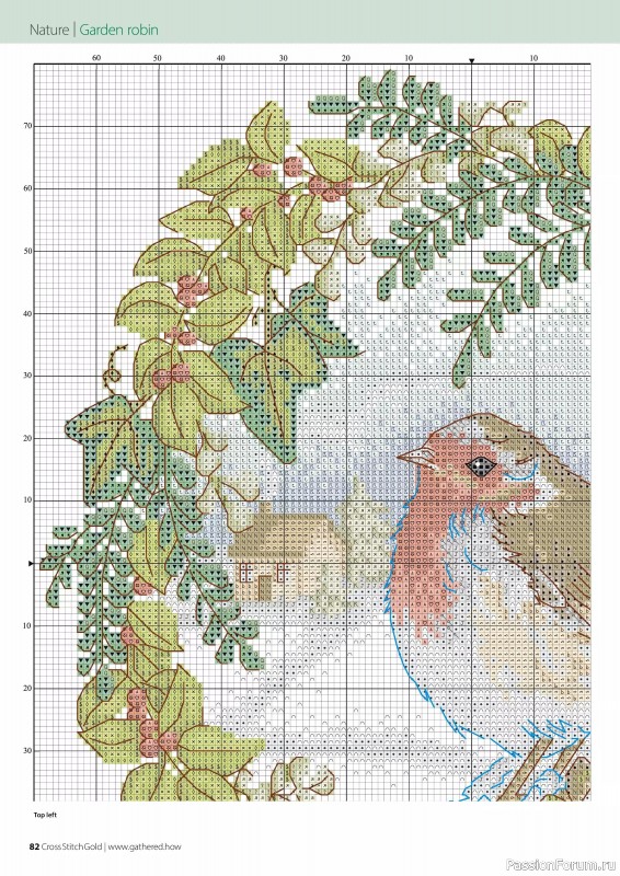 Коллекция вышивки в журнале «Cross Stitch Gold - Christmas 2024»