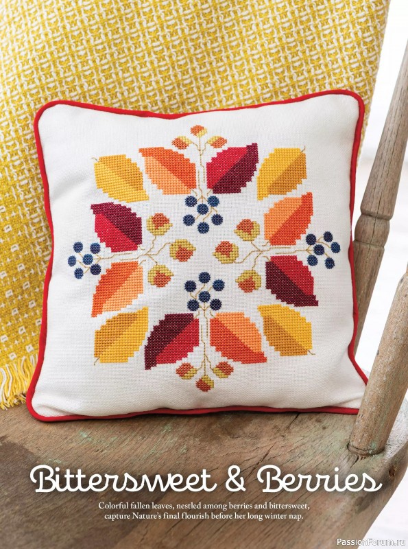 Коллекция вышивки в журнале «Just CrossStitch - Autumn 2025»