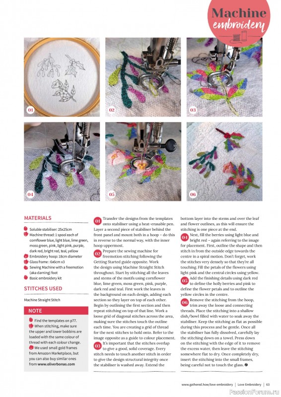 Коллекция вышивки в журнале «Love Embroidery №72 2025»