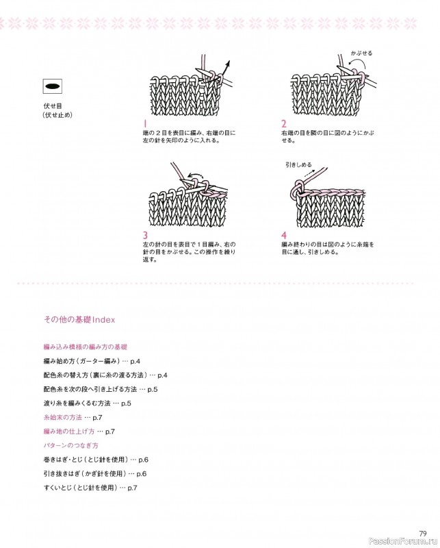 Вязаные модели в книге «The Knitting Pattern of Northern Europe»