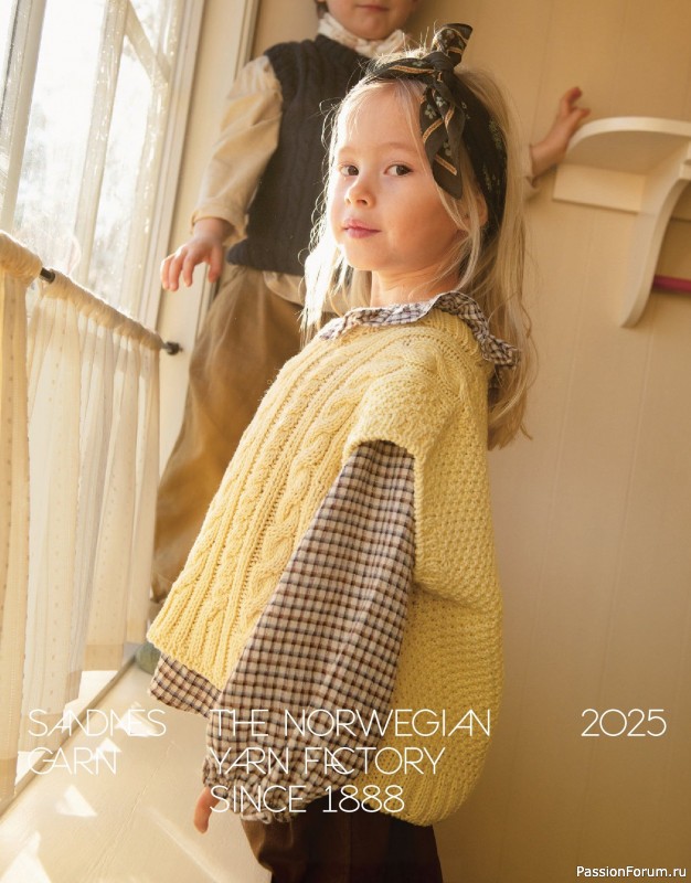 Вязаные модели в журнале «Laine Magazine №24 2025 Spring»