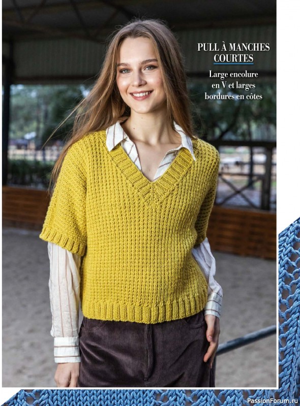 Вязаные проекты крючком в журнале «Plus tricot №8 2026»