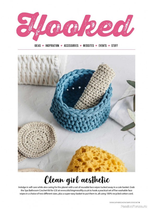 Вязаные проекты крючком в журнале «Simply Crochet №131 2022»