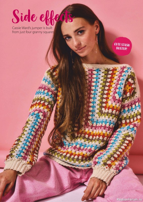 Вязаные проекты крючком в журнале «Simply Crochet №168 2025»