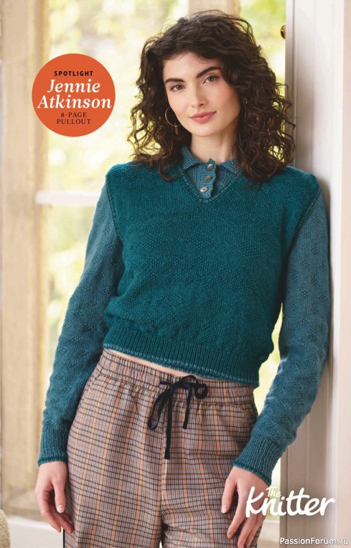 Вязаные проекты спицами в журнале «The Knitter №224 2026»