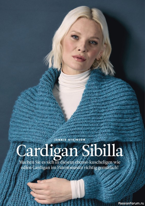 Вязаные проекты спицами в журнале &laquo;The Knitter №81 2026 Germany&raquo;
