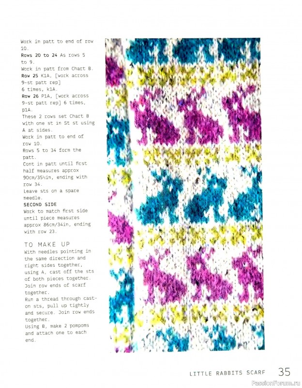 Вязаные проекты в книге «More Easy Fairisle Knits».