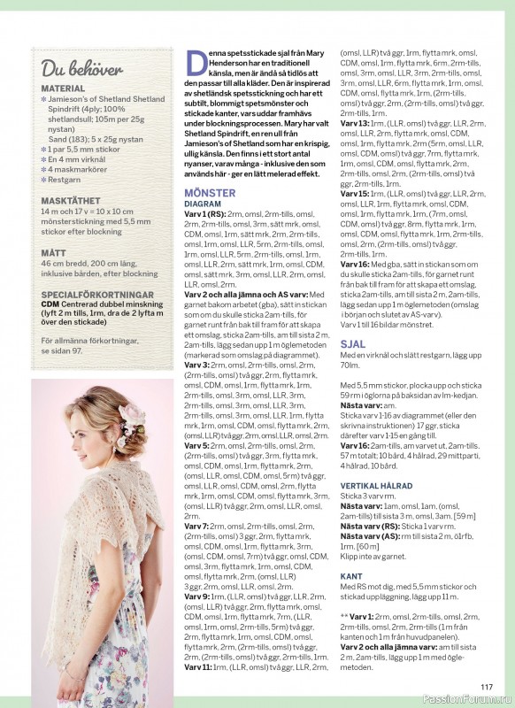 Вязаные проекты в журнале &laquo;Inspirerande handarbete - April 2026&raquo;