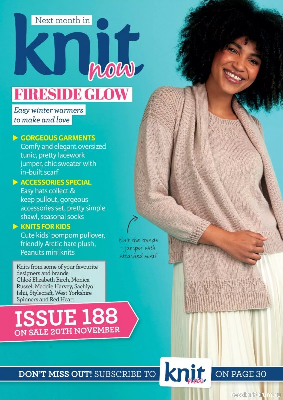 Вязаные проекты в журнале «Knit Now №187 2025»