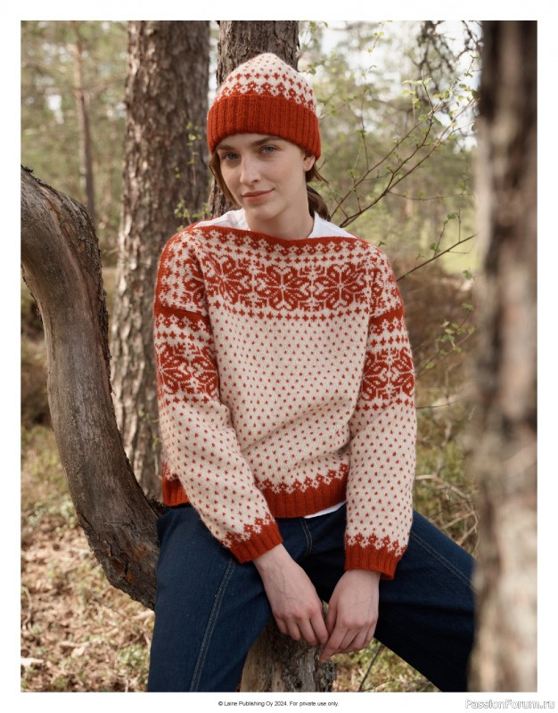 Вязаные проекты в журнале &laquo;Laine Nordic Knits 2024&raquo;