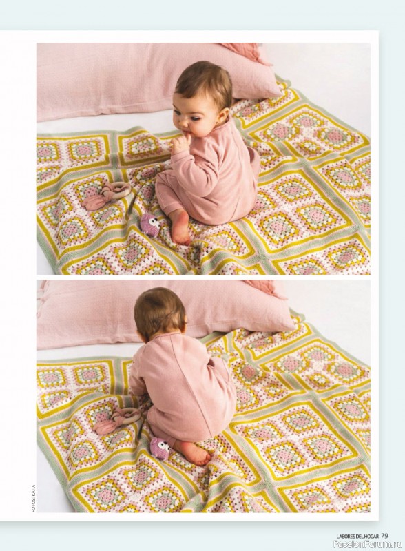 Коллекция проектов для рукодельниц в журнале &laquo;Labores del hogar №793 2025&raquo;