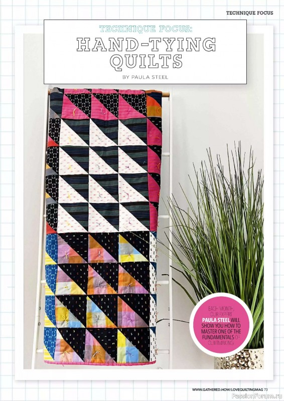 Коллекция проектов для рукодельниц в журнале «Love Patchwork & Quilting №149 2025»