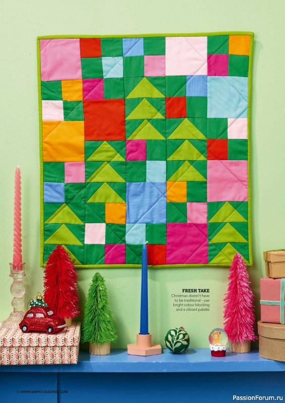 Коллекция проектов для рукодельниц в журнале «Love Patchwork & Quilting №168 2026»