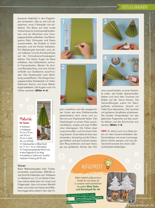 Коллекция проектов для рукодельниц в журнале «Mein Deko und Bastelspass №60 2025»