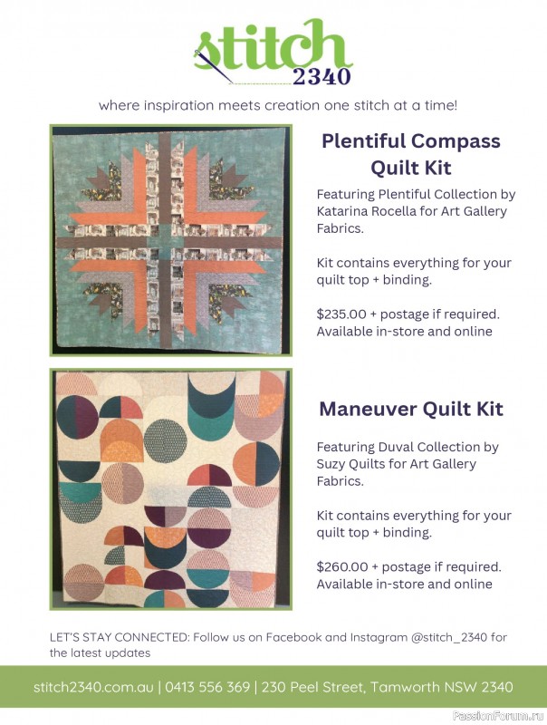 Коллекция проектов для рукодельниц в журнале &laquo;Quilters Companion №138 2026&raquo;