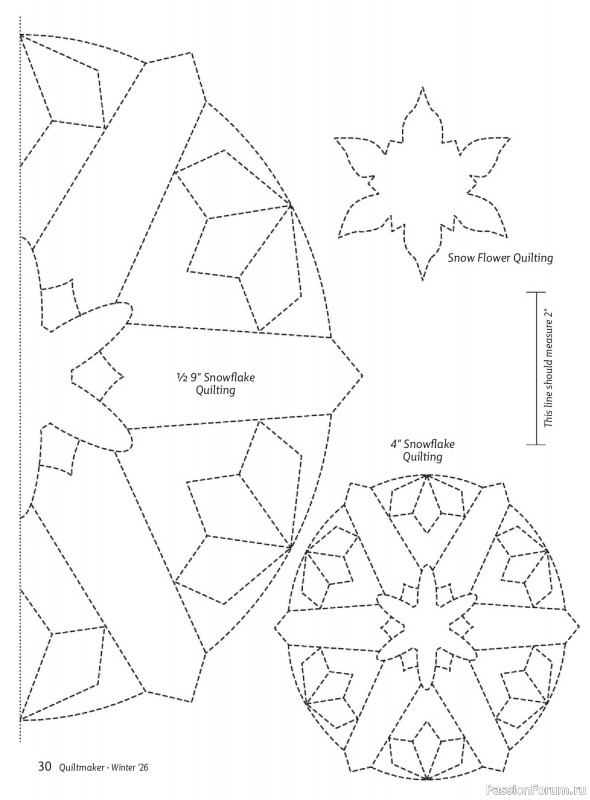 Коллекция проектов для рукодельниц в журнале «Quiltmaker - Winter 2026»