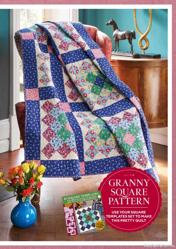 Коллекция проектов для рукодельниц в журнале &laquo;Todays Quilter №140 2026&raquo;