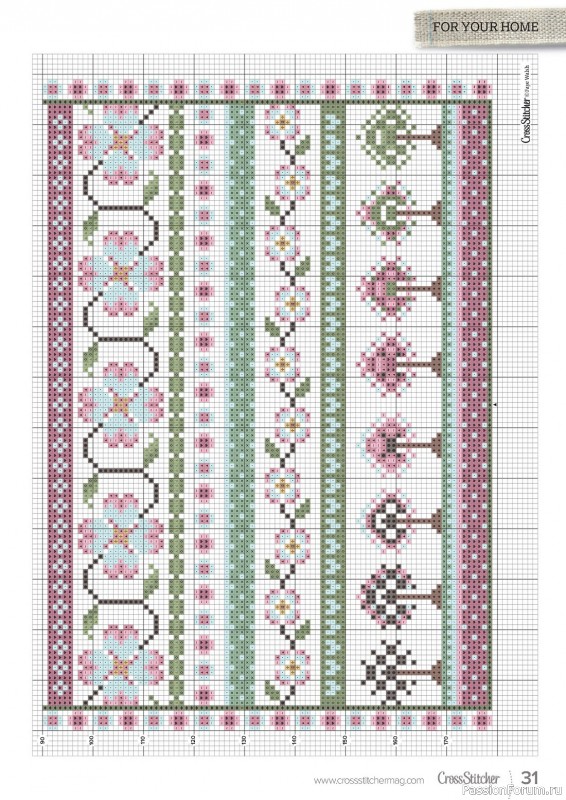 Коллекция вышивки в журнале «CrossStitcher №395 2023»